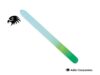 Glass Nail Files with Etched Surfaces