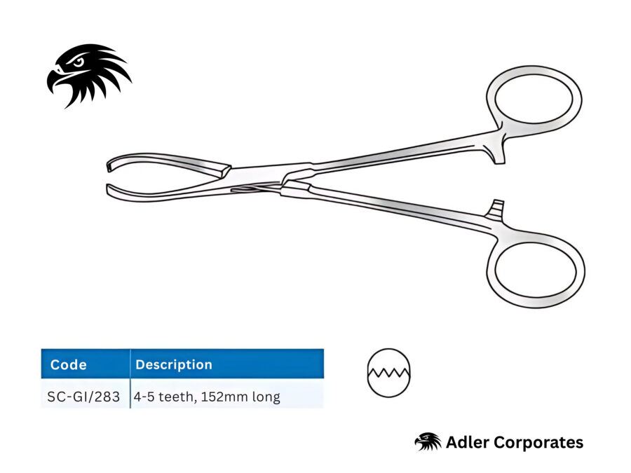 Rutherford Morrison Tissue Forceps
