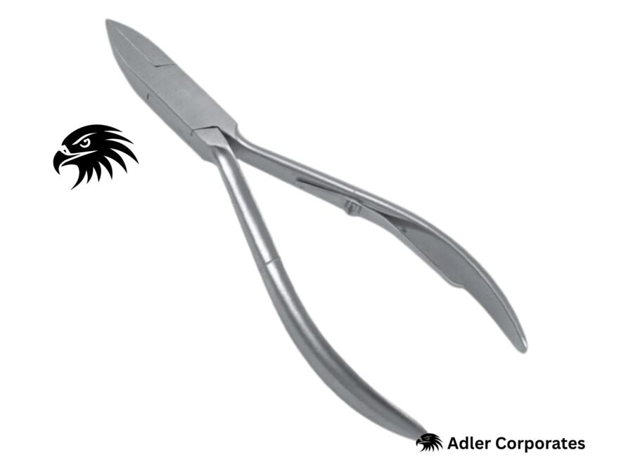 Straight Box Joint Nail Nippers with Spring