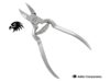 Box Joint Straight Nail Nippers with Spring