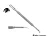 Pusher for Cuticles and Bent Scraper
