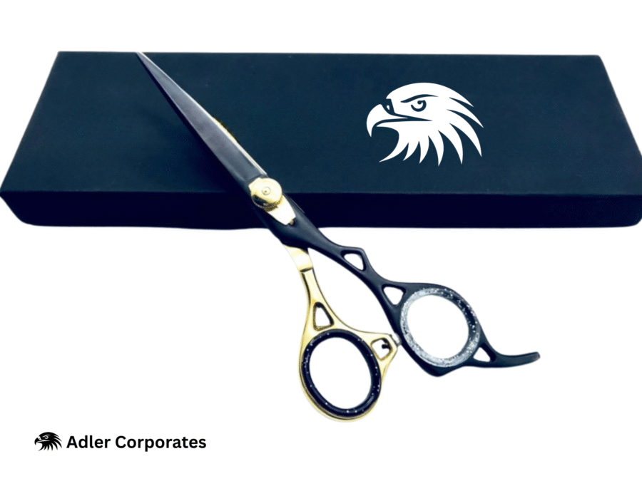 Premium Black Gold Hair Shears: Expert-Grade Cutting Instruments for Stylists
