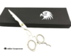 Professional White Barber Scissors: Finest Japanese Steel creativity