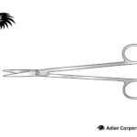 Scissor_2_1 Dressing Scissors, Left-Handed