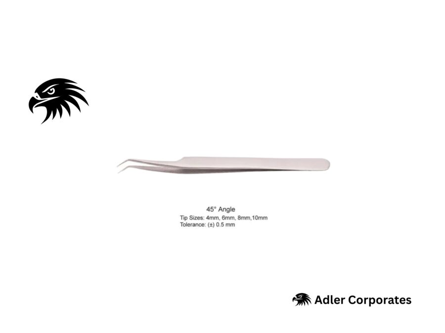45 Degree Angle Tweezers