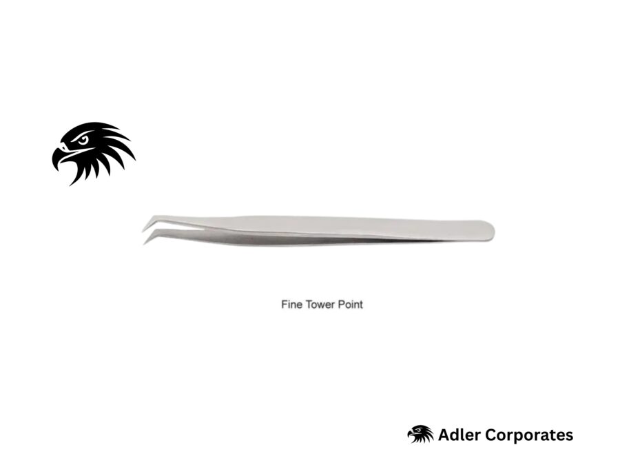 Fine Tower Point Tweezers