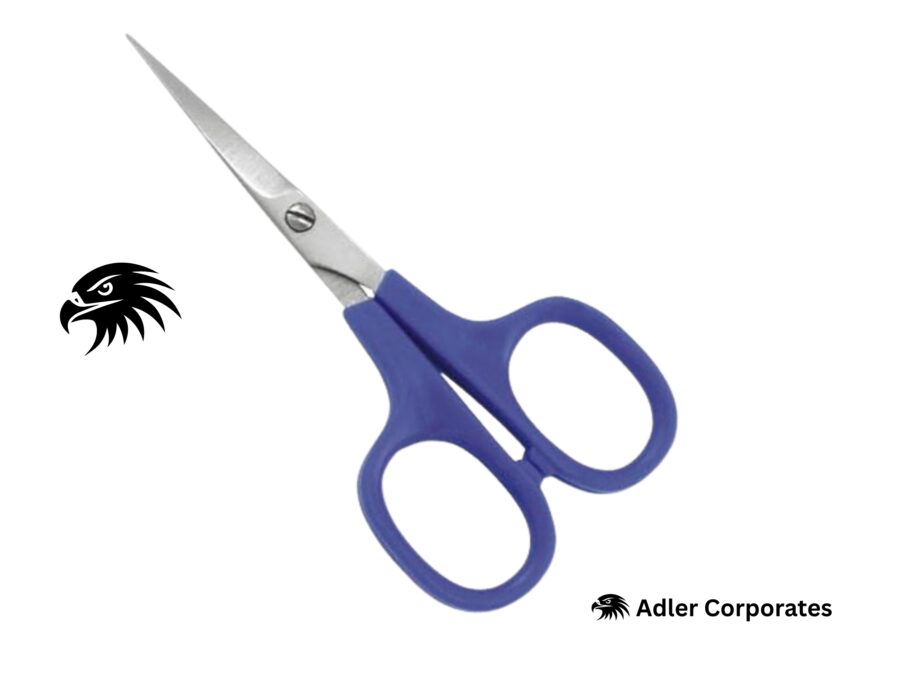 Cuticle Straight Scissors with Plastic Handle