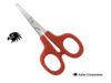Cuticle Straight Scissors with Plastic Handle