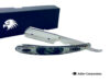 Straight Cut Throat Shaving Razor, Salon Shavette Blades in Stainless Steel Design-1