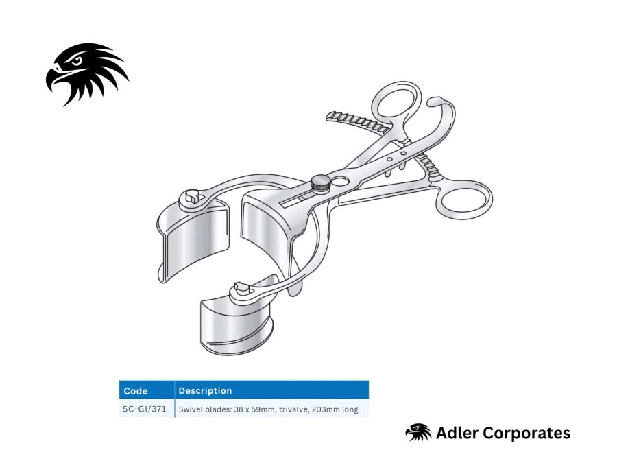 Pozzi Abdominal Retractors variant 2